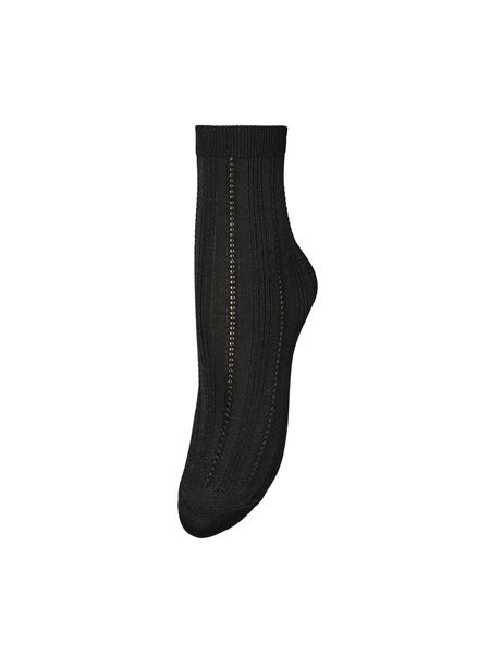 BECK SÖNDERGAARD STRØMPE, GLITTER DRAKE SOCK, BLACK